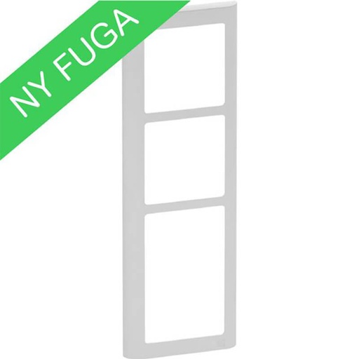 [1017056651] LK Fuga ramme SOFT 63 3½m - lysegrå