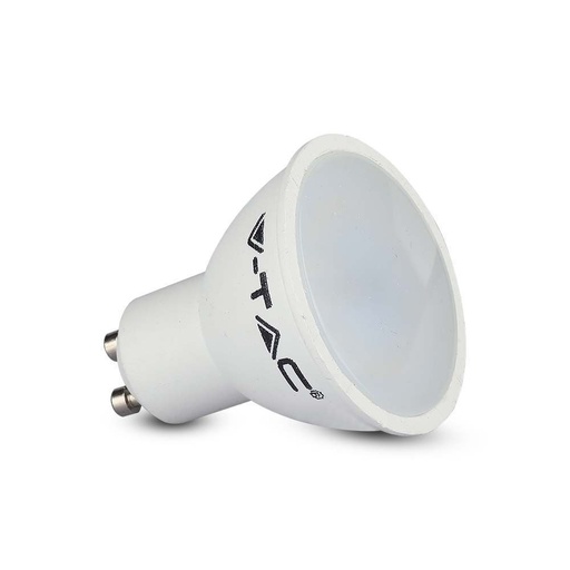 [12069-19253] V-Tac 4,5W LED spotlampe - Erstatter 35W - 230V - GU10 fatning - 400lm - RA80