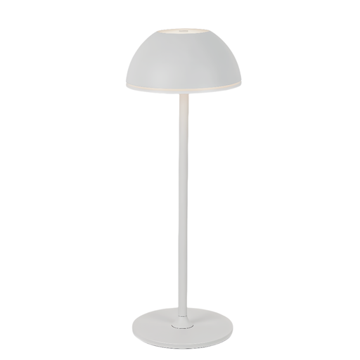 [29952-19024] Opladelig LED bordlampe Inde/Ude - Grå, Touch Dæmpbar, 3i1, IP54 Udendørs, 3W, 300lm, RA80