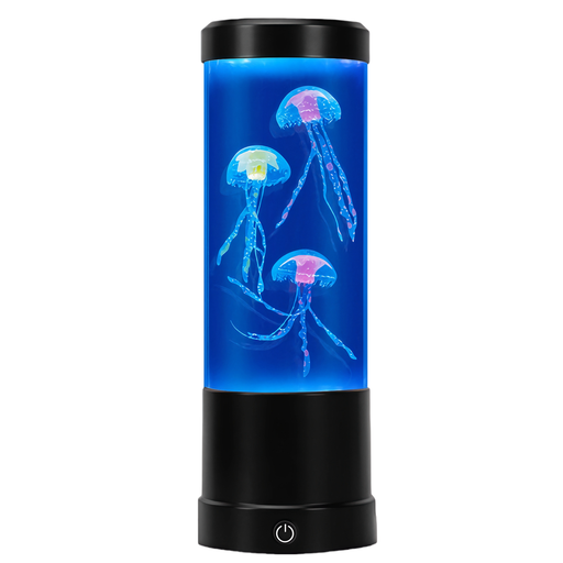 [29521-0] Jellyfish RGB lampe - 25cm høj, Ø9 cm, 2W effekt - perfekt til børn og barnlige sjæle