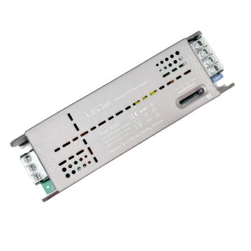 [31740-0] Dæmpbar 24V 200W strømforsyning til slide med flicker free teknologi