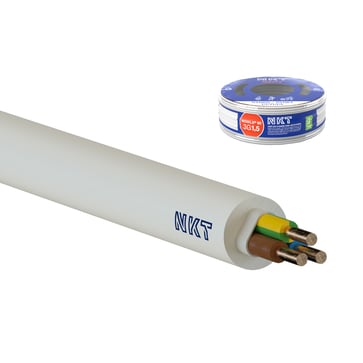 [3033800009] KABEL 3G1,5 NOIKLX 90 DCA LYSEGRÅ RG100