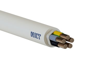 [3033878439] Installationskabel NOIKLX 90° Dca 5G10 Lysegrå Afmåling