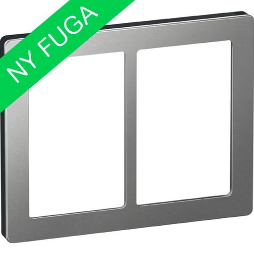 [1017057414] LK Fuga ramme PURE 66 2x1½m - stål