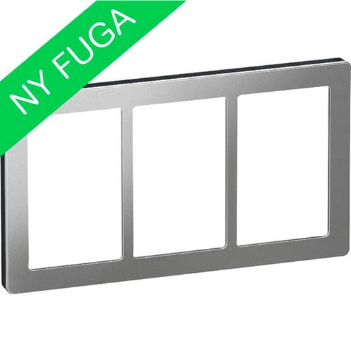 [1017057427] LK Fuga ramme PURE 66 3x1½m - stål