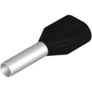 [7921000098] TERMINALRØR SORT 2X1,5/8/11/16