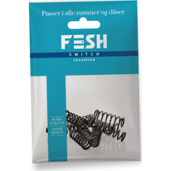 [6217007133] FESH SWITCH Curveline Fjeder for afbryder (pose med 10 stk)