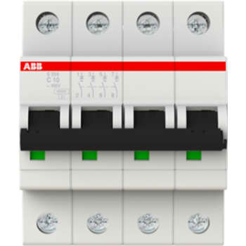 [2122900277] AUTOMATSIKRING C10A 4P 6KA 4M