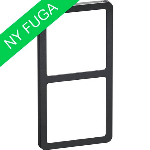 [1017059849] LK Fuga ramme SLIM 55 2x1m - koksgrå