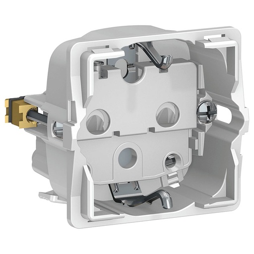 [1017060443] LK Fuga stikkontakt med sidejord 1m - uden afdækning