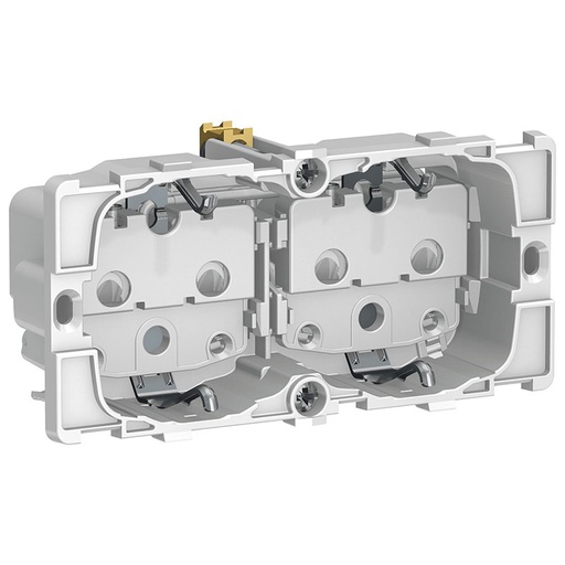 [1017060566] LK Fuga stikkontakt med sidejord 2m - uden afdækning