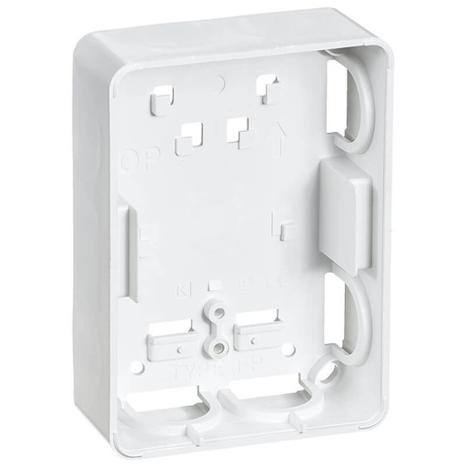 [1018019875] Underlag til Dansk flerpolet system hvid