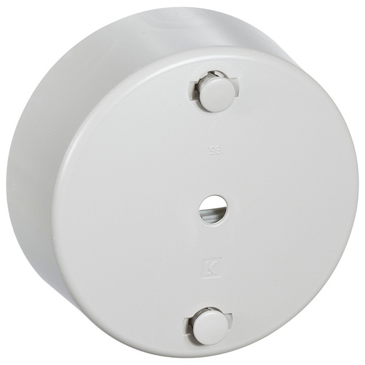 [1020007079] Clips roset 4 led + j lysegrå Ø80