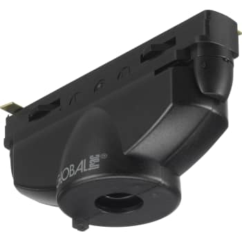 [4245194476] Global 1F Pendeladapter GB67-2 sort (med nippel og aflastning)