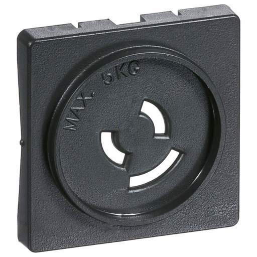 [1020007422] Fuga Afdækning lampestikkontakt 50x50 koksgrå