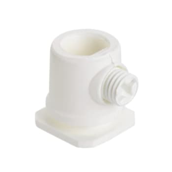 [4245509582] Global Nippel/Aflastning GB510-3 til 1F adapter GB66-2 hvid