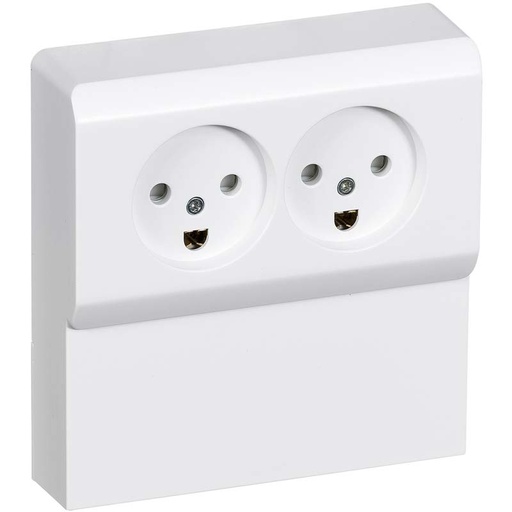 [1017024748] OPUS 66 standard stikkontakt panel udv dobb hvid