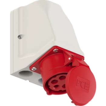 [0918088596] Vægudtag 16A 5p IP44 6h 915-6