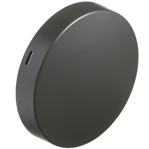 [1020007862] Afdækning for Ø83 sideindgang Koksgrå (Ny model)