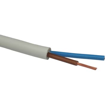 [0932300153] Downlightkabel H05V2V2-F 2x1,5 mm² hvid R100