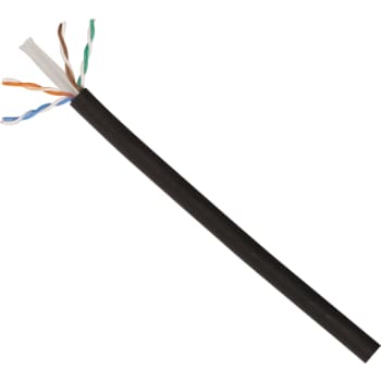[0986221550] Datakabel U/UTP Kat.6 4x2xAWG23 PE T500 sort