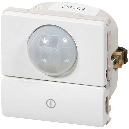 [1024001136] LK Fuga PIR sensor 90° m. afbryder 10A - hvid