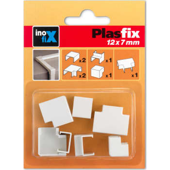 [6236100098] Vinkel til kabelkanal 12 x 7 mm (3410)