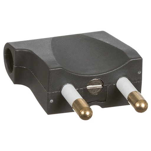 [1028009985] Stikprop Flad uden Jord Vinkel V1 Koksgrå