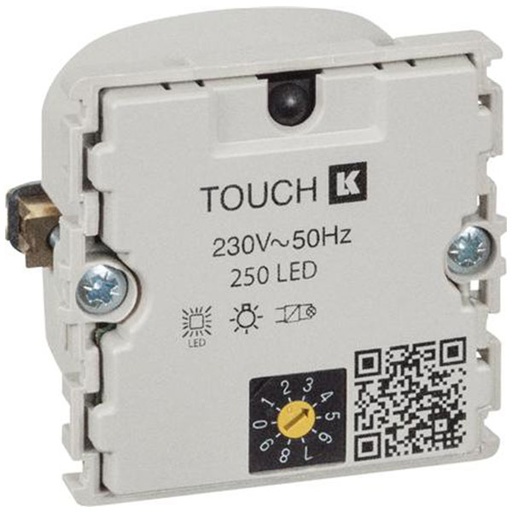 [1067004679] Fuga lysdæmper LED 250 touch IR uden afdækning