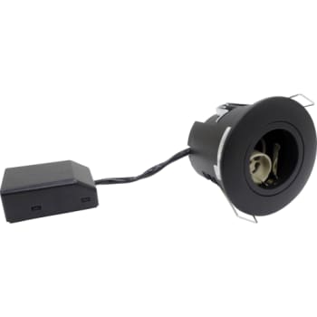 [6242005456] Downlight Uni Install G2 GU10 rund, mat sort, inden- og udendørs