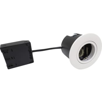 [6242005524] Quick Install G2 GU10, rund, inden- og udendørs, mat hvid