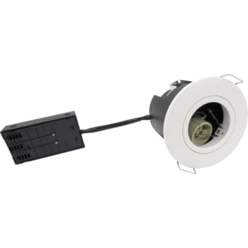 [6242005786] Uni Install ECO, GU10, rund, mat hvid (10 stk. pakke)