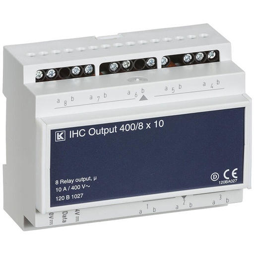 [1086015623] IHC Control® Output 400 V a.c. 8X10A med 8 udgange