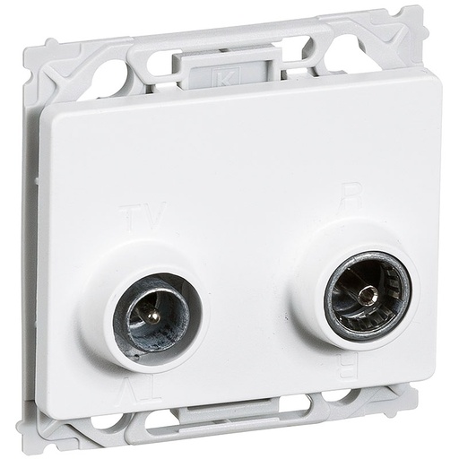 [1087003508] LK OPUS antenneudtag TV og R slutdåse TD301 - HV