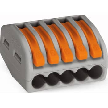 [4821224155] SAMLEMUFFE 5 X 0,08 - 2,5 MM2 GRÅ