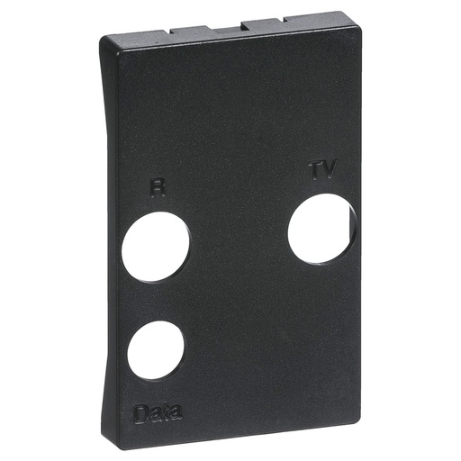 [1087004468] Afdækning TV / R / SAT T2 koksgrå