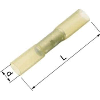 [2921107226] ISO. VARMEKRYMPMUFFE 4-6MM² GUL