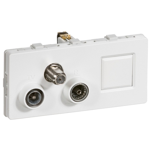 [1087004811] LK antenneudtag TV/R/SAT/RJ45 slutdåse TD352 - HV