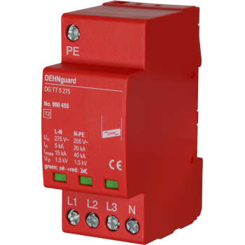 [3868157998] Transientbeskyttelse  "Termodynamisk Kontrol" DEHNguard TT 4P