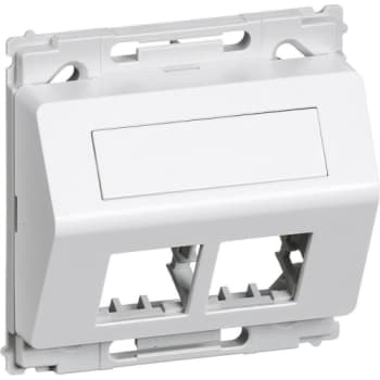 [1088011049] UDTAG OPUS66 SKRÅ F 2XRJ45 HVID