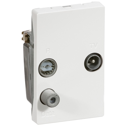 [1087004992] LK multimedie udtag slutdåse 65 mhZ TD272D - HV