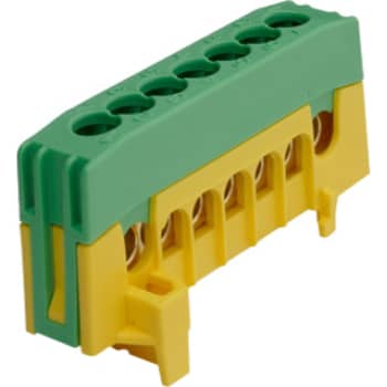 [1421082237] Jordklemme PE7-F2, 7 x 16 mm², grøn/gul
