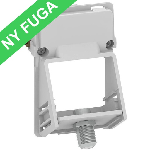 [1088002281] Fuga 1xF-connector uden 1½m vinklet