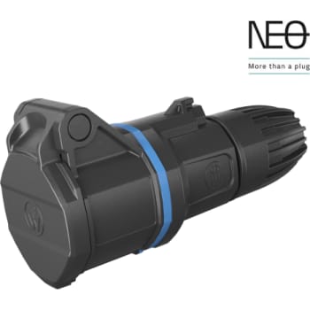 [1428080025] CEE Mellemled Neo 16A 3P 230V blå, 6H med skrueklemme, IP54