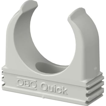 [1430585262] Rørholder 2955F M20 grå RAL7030