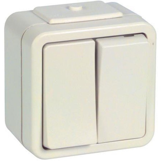 [1017033292] Opus 73 krone afbryder lysegrå