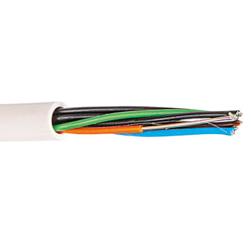 [1483157882] Signalkabel PT-HF 2x2x0,6 hvid halogenfri S100