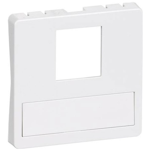 [1088011311] LK Fuga afdækning til dataudtag 1m - hvid