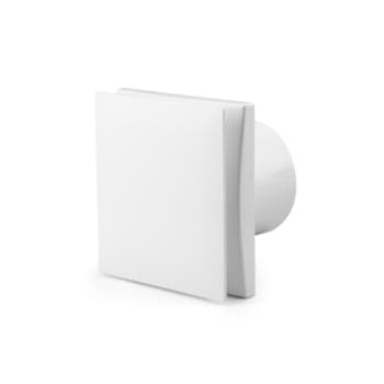 [4278971093] Badeværelsesventilator Fresh 100 TH m/vindstop, timer og fugtstyring
