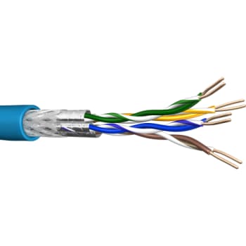 [4283328495] Datakabel U/FTP Kat.6A 4P AWG23 LSHF blå T500
